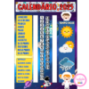 Calendário Interativo Astronauta