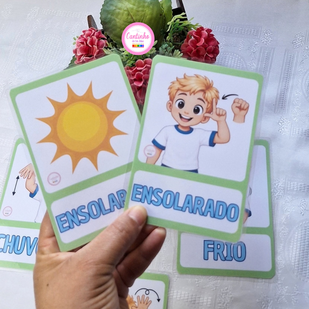 Como está o Tempo em Libras